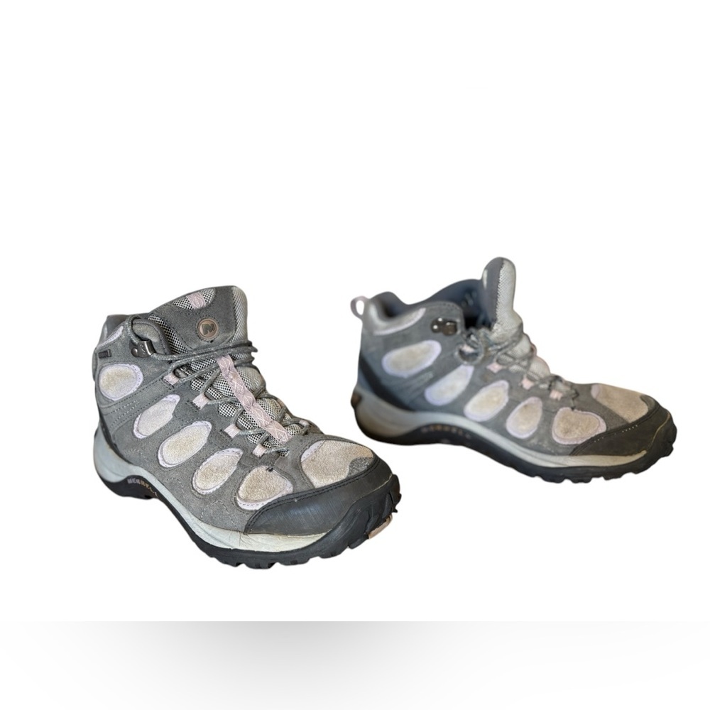 SOLD⭐️ 
Merrell Waterproof Castle Rock Hiking Boots size 9.5 Hyacinth outdoor - Picture 3 of 15